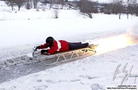 Rocket Powered Sled by Ky