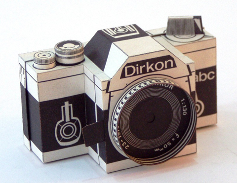 camera paper pinhole carton camaras cameras camara cut papercraft con que para fotos 3d un template cardboard cz obsession descargables