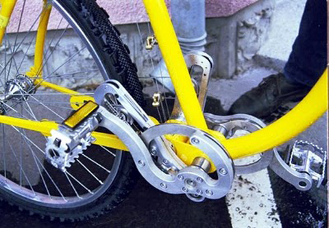 Unique!Chain-less Bicycle