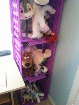 shelves for stuffed toys