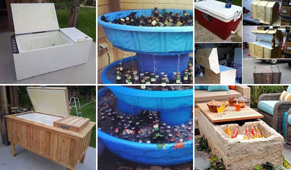 19 Clever DIY Outdoor Cooler Ideas Let You Keep Cool In The Summer 