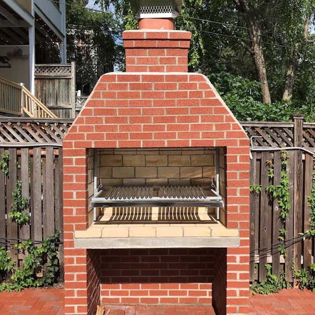 15 Cool DIY Backyard Brick Barbecue Ideas