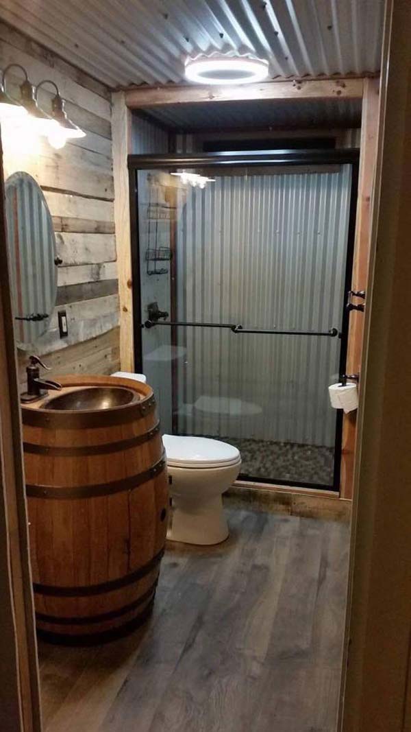 30 awesome ideas to add rustic style to bathroom - amazing