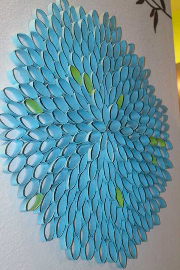 30 Homemade Toilet Paper Roll Art Ideas For Your Wall Decor - Amazing