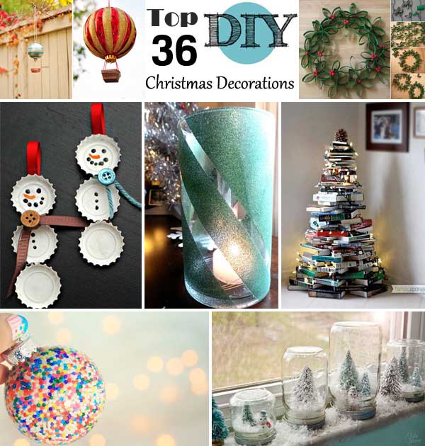 Top 36 Simple and Affordable DIY Christmas Decorations - Amazing DIY ...
