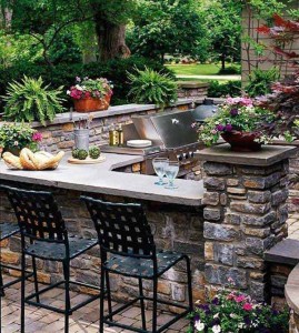 Outdoor Kitchen Ideas Let You Enjoy Your Spare Time - WooHome