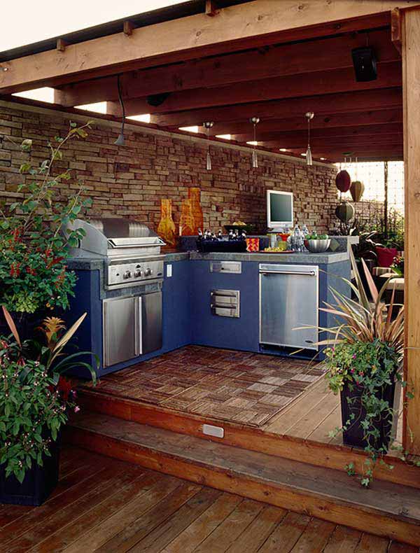 Outdoor Kitchen Ideas Let You Enjoy Your Spare Time