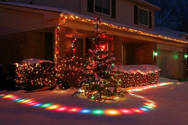 fun outdoor christmas lighting ideas for cool decorating ideas
