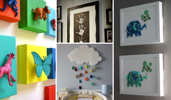 Top 28 Most Adorable Diy Wall Art Projects For Kids Room Amazing Diy Interior Home Design