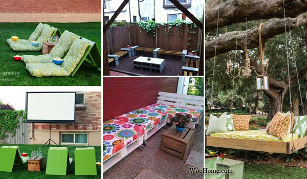 26 Awesome Outside Seating Ideas You Can Make With Recycled Items Amazing Diy Interior Home Design