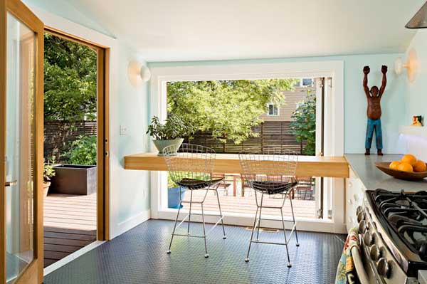 22 Brilliant Kitchen Window Bar Designs You Would Love To Own - Amazing