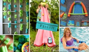 Top 21 The Best DIY Pool Noodle Home Projects and Lifehacks - WooHome