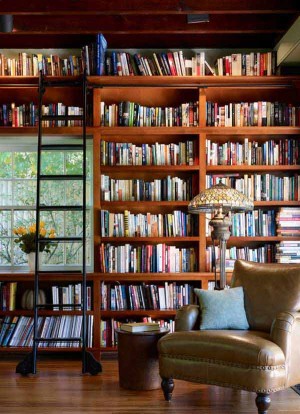 24 Dreamy Wall Library Design Ideas for All Bookworms - WooHome