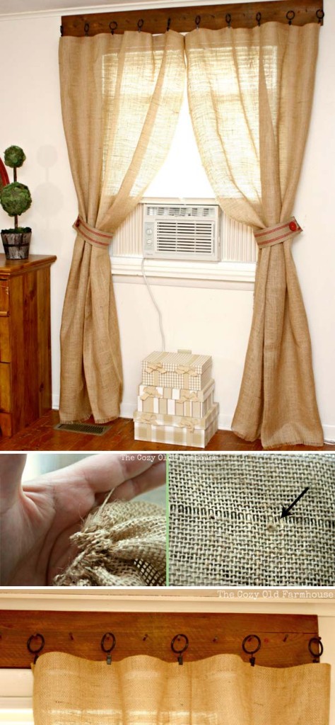 The Most 22 Cool No-Sew Window Curtain Ideas - WooHome