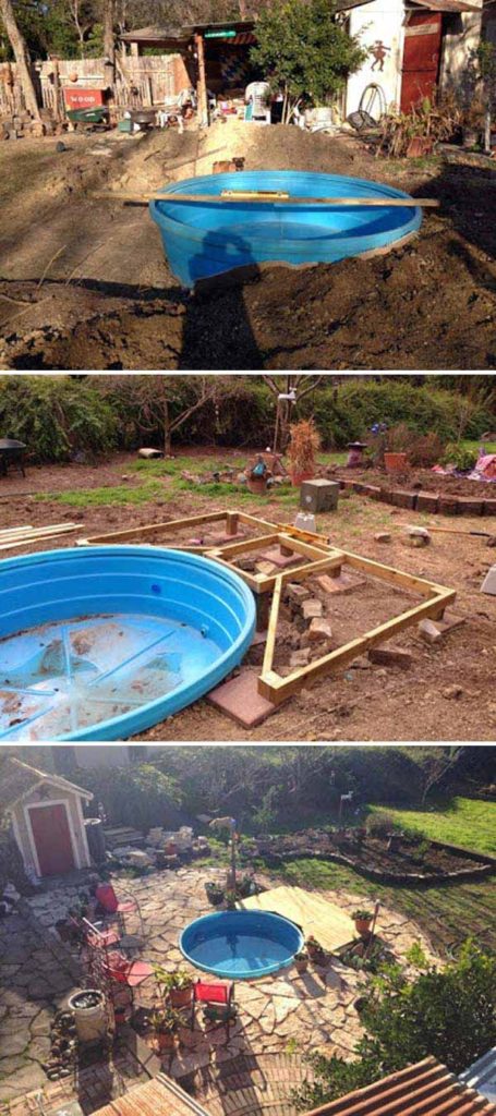 build a cheap pool