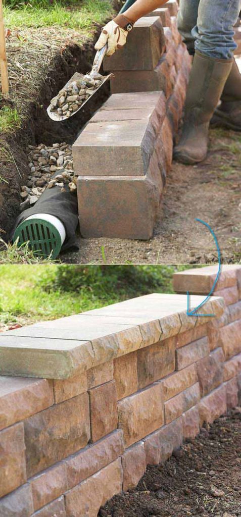 38 Practical Retaining Wall Ideas Using Affordable Materials   Improve Your Yard By A Retaining Wall 19 477x1024 