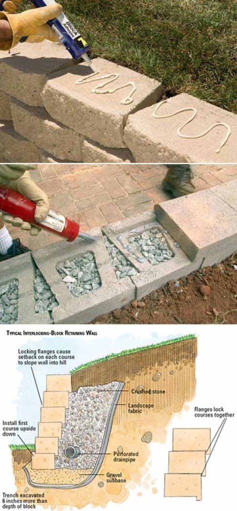 20 Inspiring Tips for Building a DIY Retaining Wall - Amazing DIY