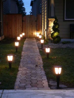 DIY Pathway Lighting Ideas For Garden And Yard - WooHome