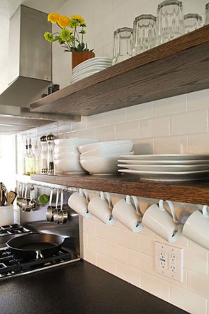 Interesting and Practical Shelving Ideas for Your Kitchen - WooHome