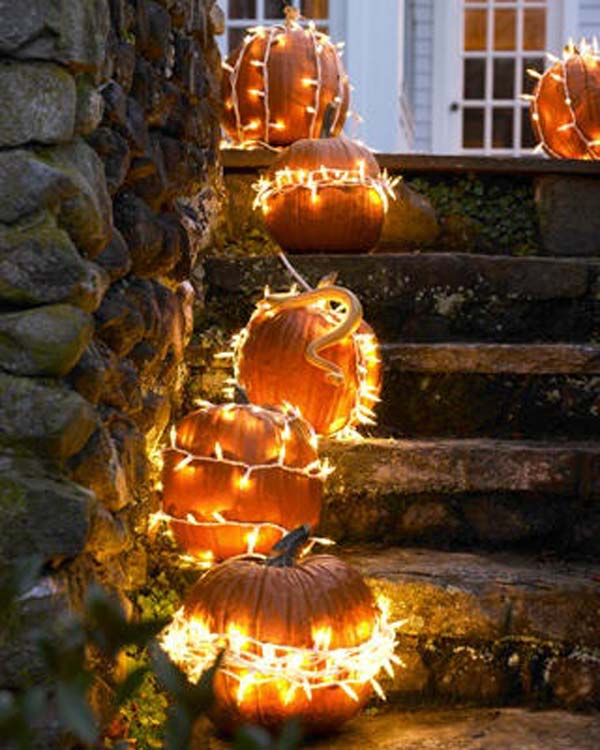 27 DIY String Lights Ideas For Fall Porch and Yard - Amazing DIY ...