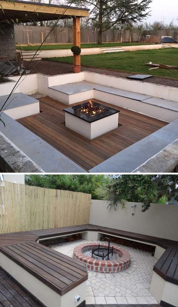 21 Awesome Sunken Fire Pit Ideas To Steal for Cozy Nights - Amazing DIY