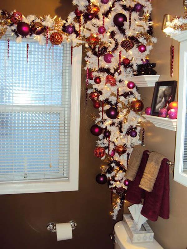 Top 31 Awesome Decorating Ideas to Get Bathroom a Christmas Look - Amazing DIY, Interior & Home ...