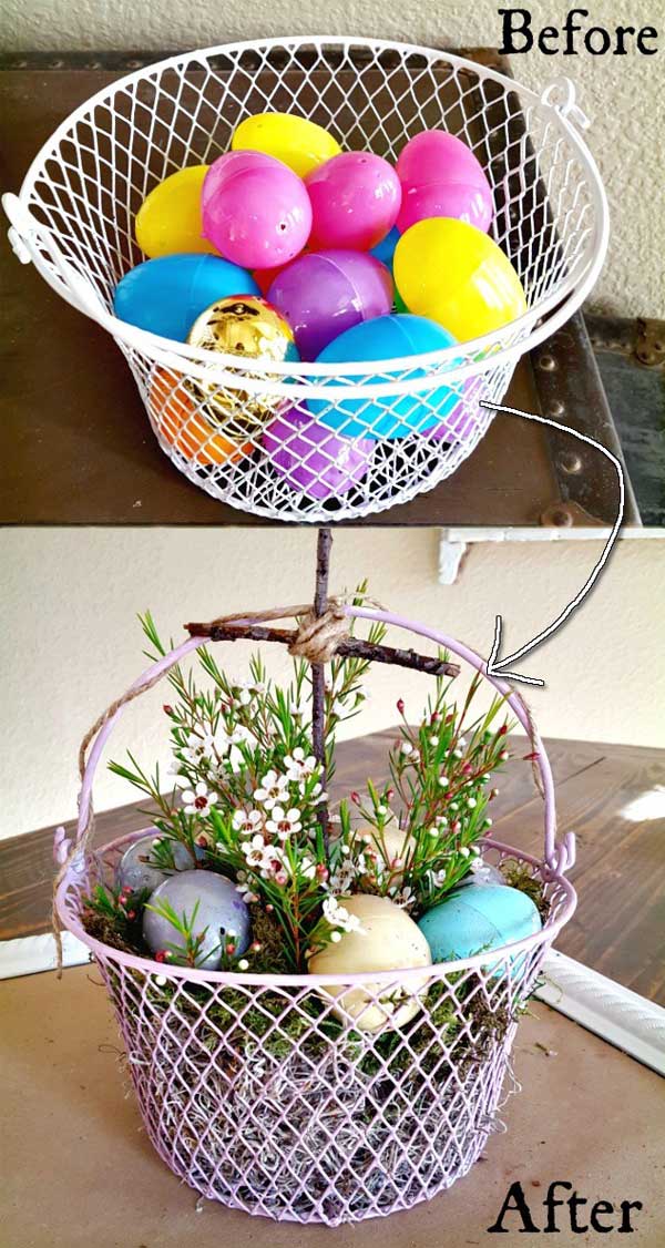 Better Budgeting: Frugal Crafts: How to Make Easter Baskets Out of Recycled  Drinking Straws