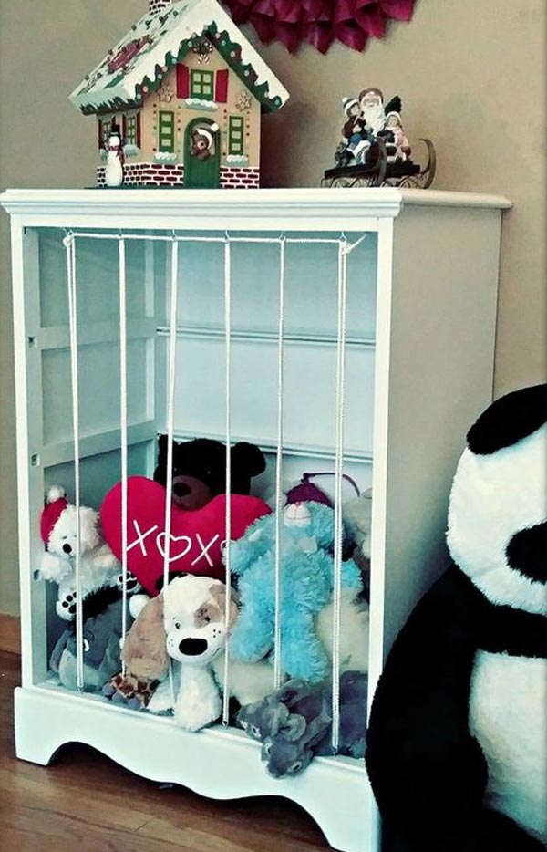 stuffed toy zoo storage