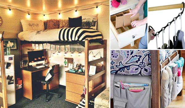 17 Storage Ideas for a Room in The Student Dormitory – Samuel