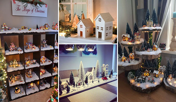Best 17 Christmas Village Display Ideas - WooHome