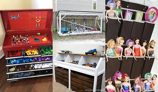 Kids' Storage Ideas - 12 Cheap DIY Solutions for Toys & Clothes - The  Junkluggers