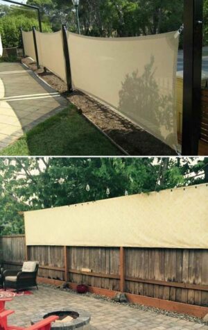 Top 11 Cheap Chain Link Fence Privacy Ideas