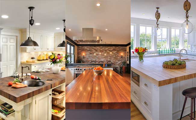 The Pros and Cons of Butcher Block Countertops - Model Remodel
