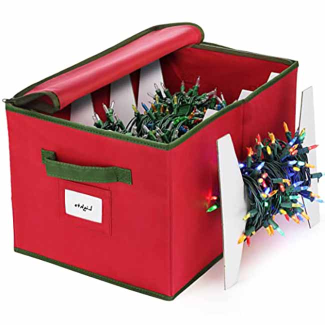Christmas Light Storage - Easy Idea To Keep Your Lights From